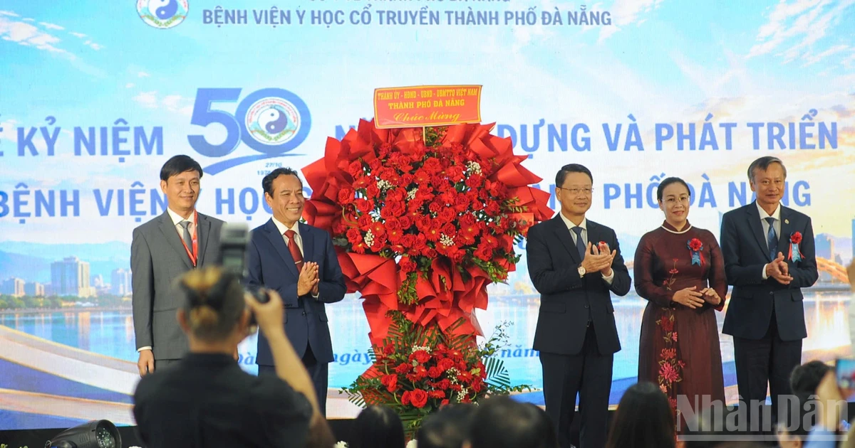 Bệnh viện Y học cổ truyền Đà Nẵng khẳng định giá trị 50 năm xây dựng và phát triển