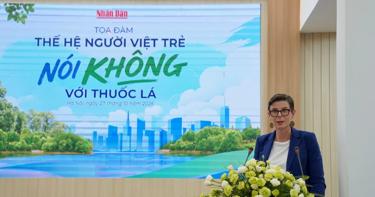 "Cần bảo vệ thanh thiếu niên Việt Nam khỏi các sản phẩm nicotine của hôm nay và mai sau"