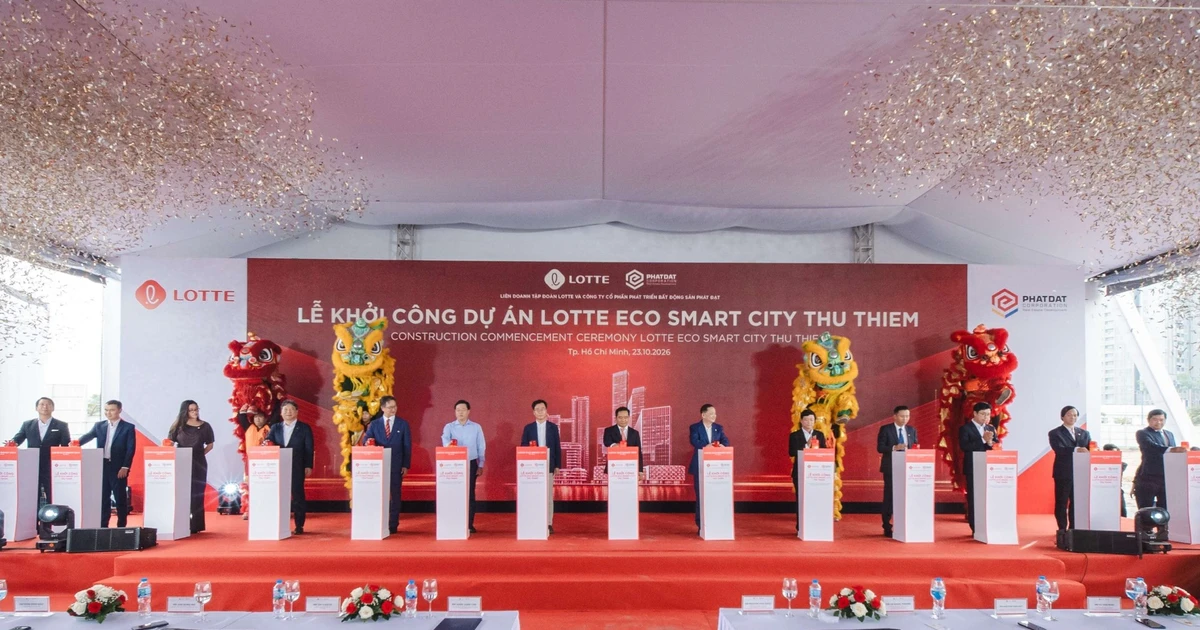 Khởi công dự án 60 nghìn tỷ đồng tại Khu đô thị mới Thủ Thiêm