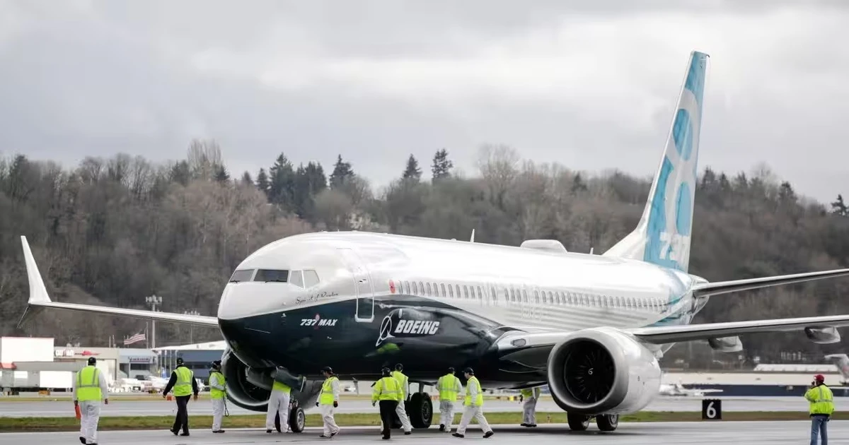 Cấp chứng nhận cho phiên bản Boeing lớn nhất trong dòng 737 MAX