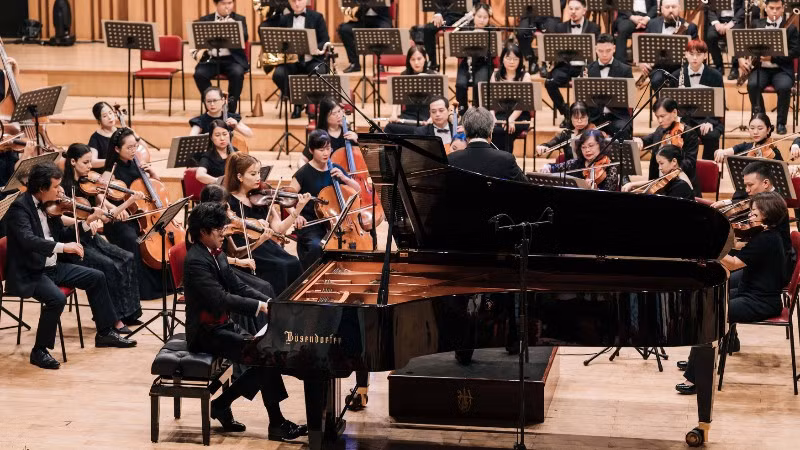Tài năng piano Singapore ghi dấu ấn cùng Dàn nhạc Giao hưởng Việt Nam.
