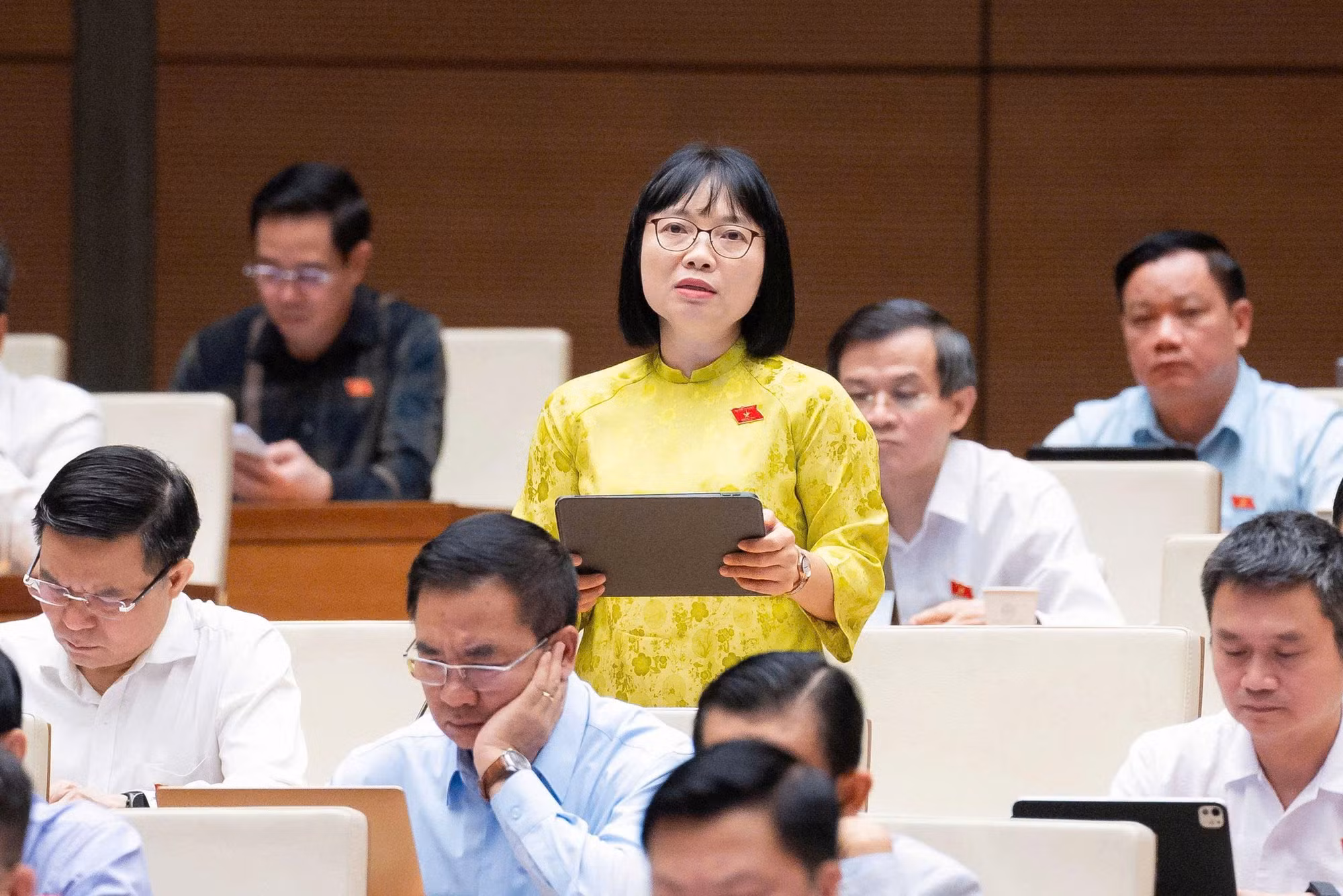 Đại biểu Quốc hội Nguyễn Thị Việt Nga, Ủy viên Ủy ban Văn hóa và Xã hội của Quốc hội. (Ảnh: nhân vật cung cấp)