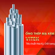 Ống thép mạ kẽm Vitek
