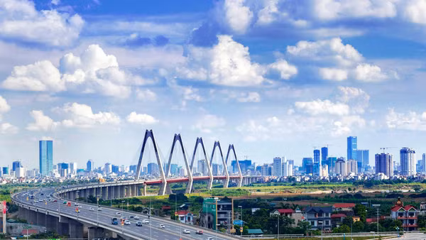 Thu hút FDI Hà Nội 9 tháng đầu năm 2026 bằng 100,88% so cùng kỳ năm 2025. (Ảnh minh họa: Thành Đạt)