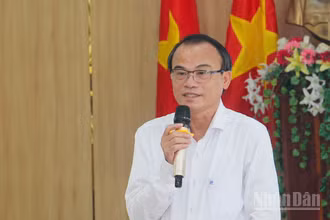 Giám đốc Sở Giáo dục và Đào tạo tỉnh Quảng Ngãi Nguyễn Ngọc Thái thông tin một số nội dung liên quan đến công tác chuẩn bị cho kỳ thi tốt nghiệp trung học phổ thông năm 2025.