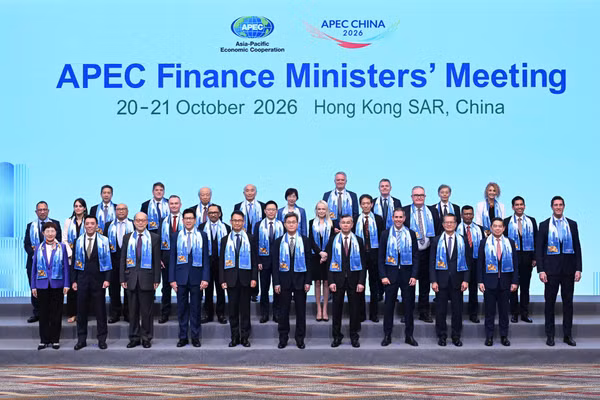 Hội nghị Bộ trưởng Tài chính APEC lần thứ 33 (FMM 2026) đã chính thức diễn ra tại Hồng Công (Trung Quốc) trong 2 ngày từ 20-21/10. (Ảnh: Bộ Tài chính)