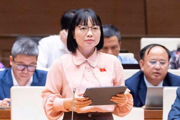 Bà Nguyễn Thị Việt Nga, Đại biểu Quốc hội Việt Nam khóa XVI, Ủy viên Ủy ban Văn hóa và Xã hội của Quốc hội. (Ảnh: Nhân vật cung cấp)