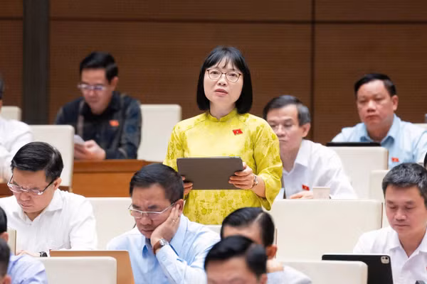 Đại biểu Quốc hội Nguyễn Thị Việt Nga, Ủy viên Ủy ban Văn hóa và Xã hội của Quốc hội. (Ảnh: nhân vật cung cấp)