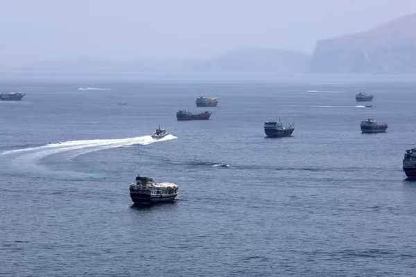 Eo biển Hormuz. (Ảnh: THX/TTXVN)
