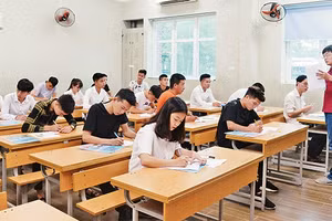 Từ những lỗ hổng nghiêm trọng trong công tác tổ chức kỳ thi THPT quốc gia năm 2018, đòi hỏi các kỳ thi sau phải có sự đổi mới một cách căn bản, toàn diện. Ảnh: THỦY NGUYÊN