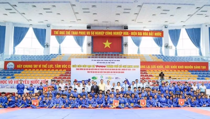 Hơn 150 vận động viên của 14 đơn vị tham gia Giải các Câu lạc bộ Vovinam Thành phố Hồ Chí Minh năm 2025.
