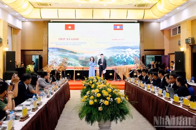 Quang cảnh buổi làm việc.