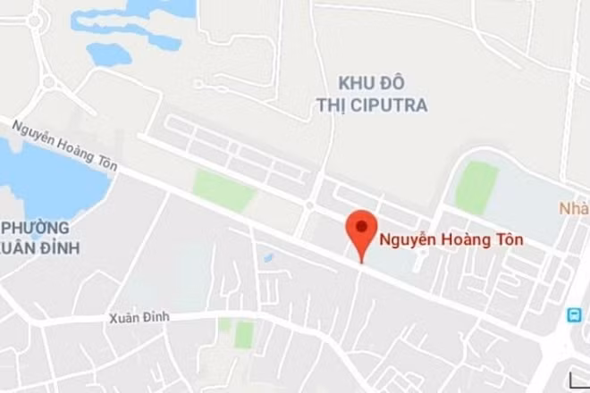 Tuyến đường Nguyễn Hoàng Tôn được nghiên cứu đầu tư theo quy hoạch. (Ảnh: Internet)