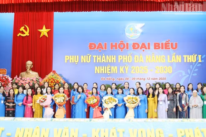 Ban Chấp hành Hội Liên hiệp Phụ nữ thành phố Đà Nẵng khóa I, nhiệm kỳ 2025-2030 ra mắt.