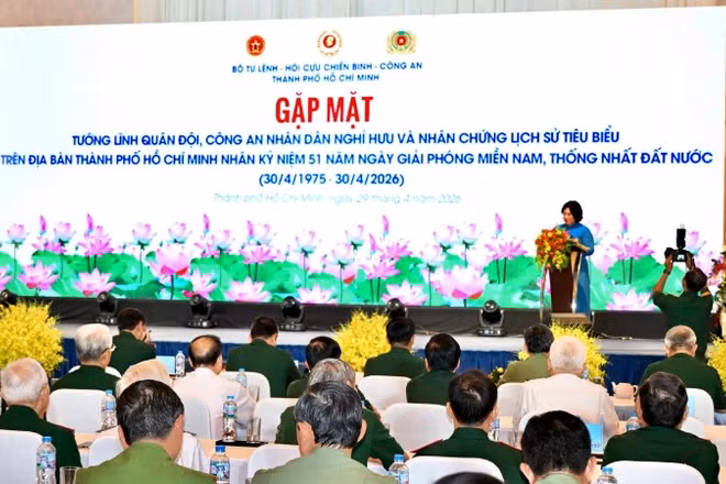 Quang cảnh buổi gặp mặt.
