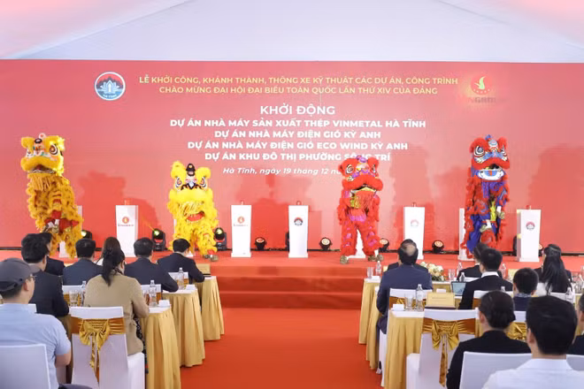 Bốn dự án quy mô lớn của Vingroup trên lĩnh vực năng lượng, công nghiệp và đô thị được kỳ vọng tạo ra bước tiến lớn trong phát triển kinh tế, xã hội ở Hà Tĩnh.