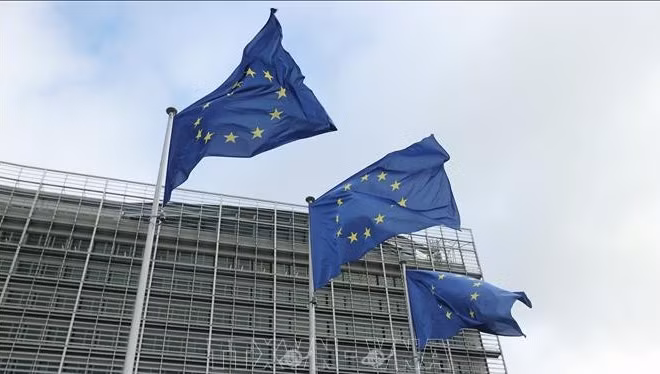 Trụ sở Ủy ban châu Âu ở Brussels, Bỉ. (Ảnh: THX/TTXVN)