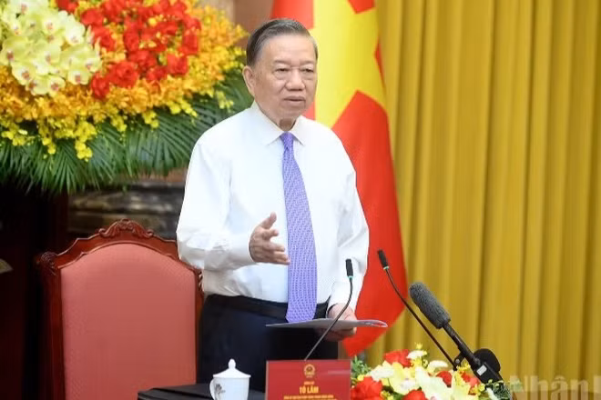 Tổng Bí thư, Chủ tịch nước Tô Lâm. (Ảnh: ĐĂNG KHOA)
