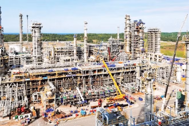 Toàn cảnh Nhà máy Nhiên liệu sinh học Dung Quất.