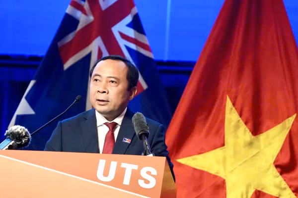 Bộ trưởng Khoa học và Công nghệ Vũ Hải Quân phát biểu. (Ảnh: Bộ Khoa học và Công nghệ cung cấp)