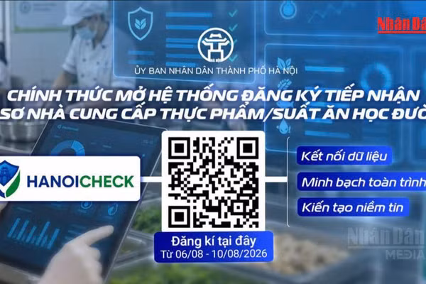 [Video] Hà Nội bắt đầu tiếp nhận đăng ký cung cấp thực phẩm cho trường học