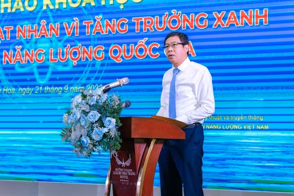 Thứ trưởng Bộ Khoa học và Công nghệ Lê Xuân Định. (Ảnh: Bùi Toàn)