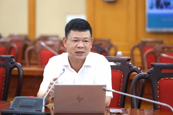 Ông Bùi Quang Minh, Giám đốc NATIF, phát biểu tại tọa đàm. (Ảnh: MST)