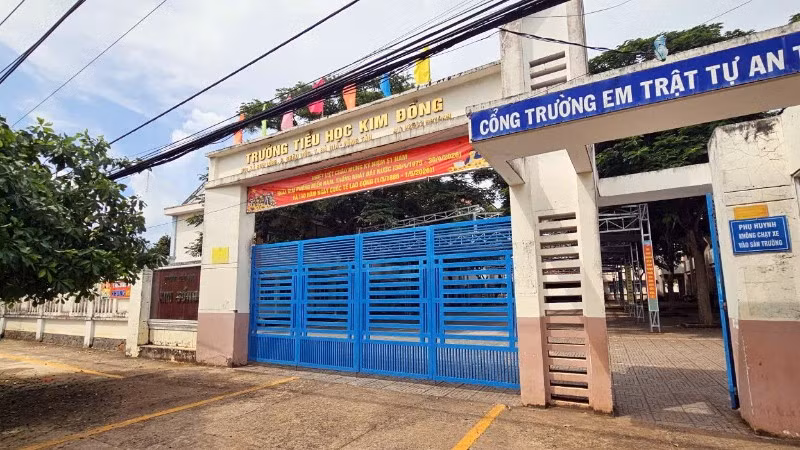 Trường tiểu học Kim Đồng.