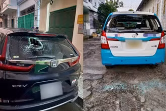 Hiện trường vụ việc.