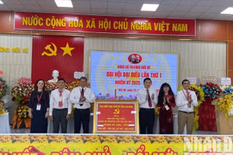 Đại hội Đảng bộ phường Mũi Né.