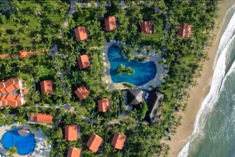 Không gian xanh tại các resort.