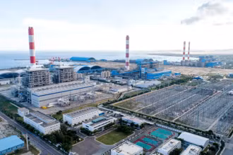 Đầu tư công nghệ bảo vệ môi trường tại Trung tâm Điện lực Vĩnh Tân
