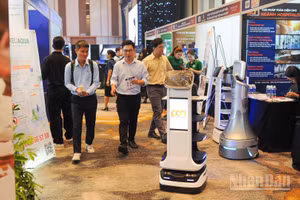 Quang cảnh triển lãm HORECFEX Vietnam 2026. (Ảnh: Công Vinh)