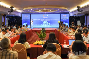 Quang cảnh hội nghị. (Ảnh: Công Vinh)
