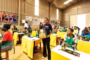 Giáo dục dạy nghề tại Uganda. Ảnh: ILO