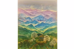 “Ru Cảnh 20”, 120 cm x 150 cm.