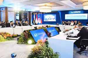 Một phiên thảo luận của các nhà lãnh đạo ASEAN. Nguồn: THE ASEAN SECRETARIAT