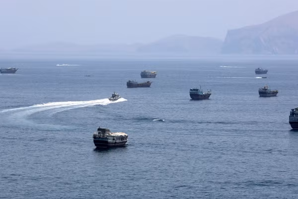 Eo biển Hormuz. (Ảnh: THX/TTXVN)