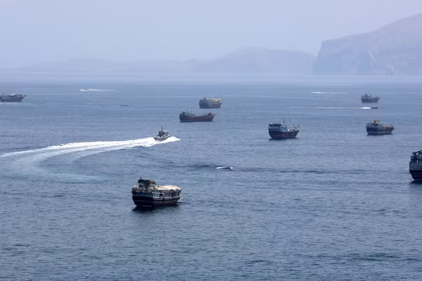 Eo biển Hormuz. (Ảnh: THX/TTXVN)