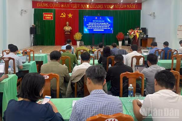 Công bố kết quả thử nghiệm về phương pháp phân tích bằng chỉ thị SSR đối với sâm Ngọc Linh.