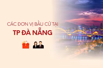 [Infographic] Các đơn vị bầu cử đại biểu Quốc hội tại thành phố Đà Nẵng