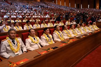 Các đại biểu tham dự Đại hội Thi đua yêu nước toàn quốc lần thứ XI.