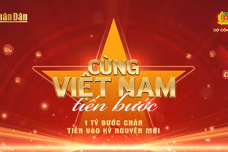 Chính thức khởi động chương trình đi bộ “Cùng Việt Nam tiến bước” trên toàn quốc