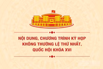 [Infographic] Nội dung, chương trình dự kiến Kỳ họp không thường lệ thứ nhất, Quốc hội khóa XVI