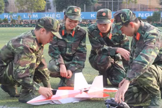Học viên Học viện Kỹ thuật quân sự (Ảnh: MTA)