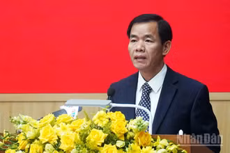 Đồng chí Nguyễn Văn Phương, Ủy viên Trung ương Đảng, Bí thư Tỉnh ủy Quảng Trị.