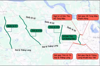 [Infographic] Hà Nội hạn chế xe tải, xe container đi vào Vành đai 3 trên cao từ 1/1/2026