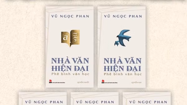 Bộ sách Nhà văn hiện đại của Vũ Ngọc Phan, do Nxb Kim Đồng ấn hành.