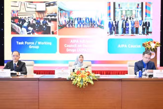 Việc tổ chức hoạt động AIPA Roadshow nhằm thể hiện sự tham gia tích cực, chủ động và có trách nhiệm của Quốc hội Việt Nam nói chung, các Đại biểu Quốc hội trẻ nói riêng. (Ảnh: THẾ ANH)
