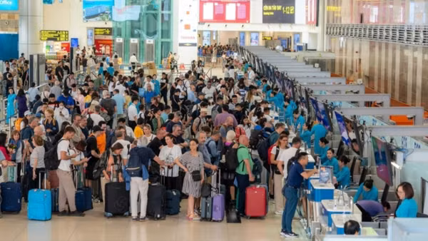 Các cảng hàng không bắt đầu bước vào cao điểm phục vụ dịp nghỉ lễ mừng Quốc khánh năm nay. (Ảnh: Cục Hàng không Việt Nam)